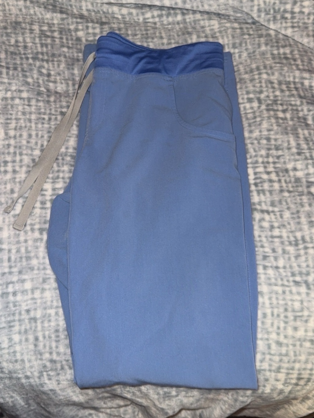 Figs women’s Slate Blue Drawstring Jogger Pants